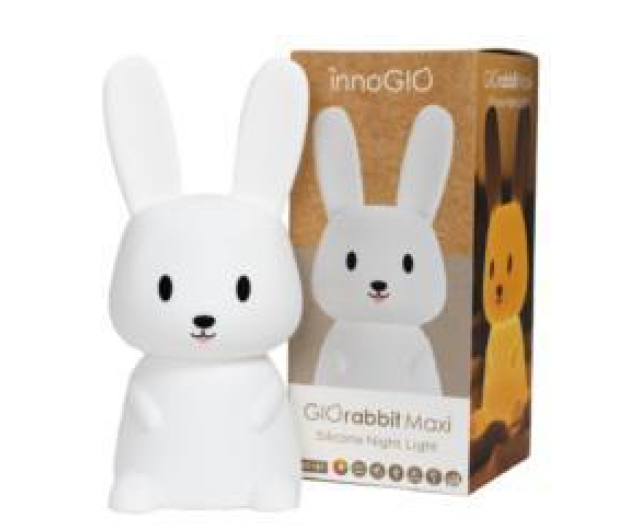 INNOGIO Silikonowa lampka GIOrabbit Maxi z pilotem - 1360155 - zdjęcie 2